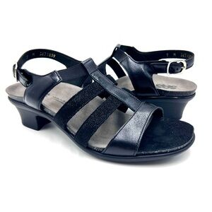 SAS Allegro Sandal Black Sandal Size 9‎